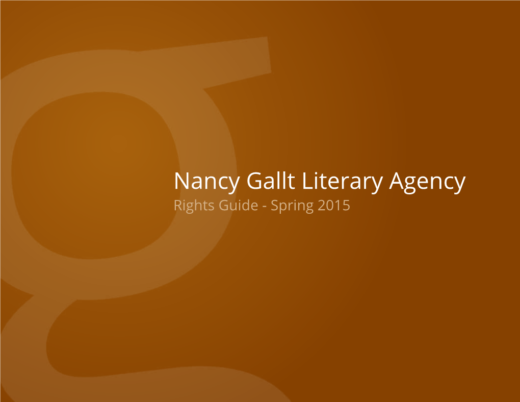 Nancy Gallt Literary Agency