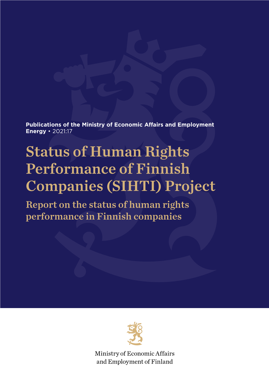 Status of Human Rights Performance of Finnish Companies