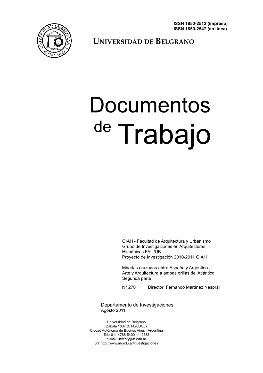 Documentos De Trabajo