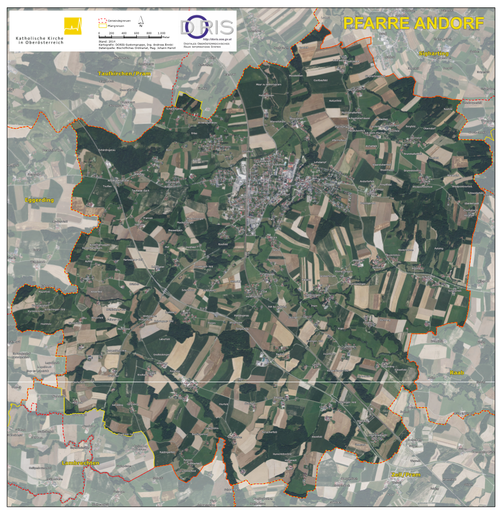 Raab Taufkirchen/Pram Eggerding Zell/Pram Lambrechten Sigharting