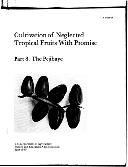 Cultivation of Neglected Tropical Fruits with Promise Part 8