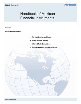 Handbook of Mexican Financial Instruments