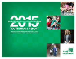 National 4-H Council Annual Report 2015