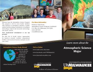 Atmospheric Science Brochure