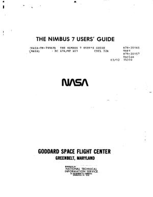 The Nimbus 7 Users' Guide Goddardspaceflightcenter