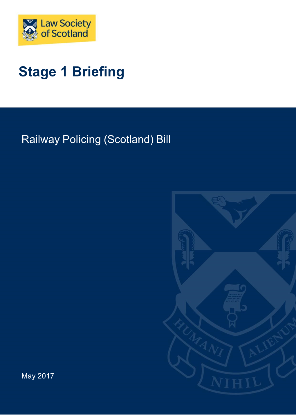 Stage 1 Briefing