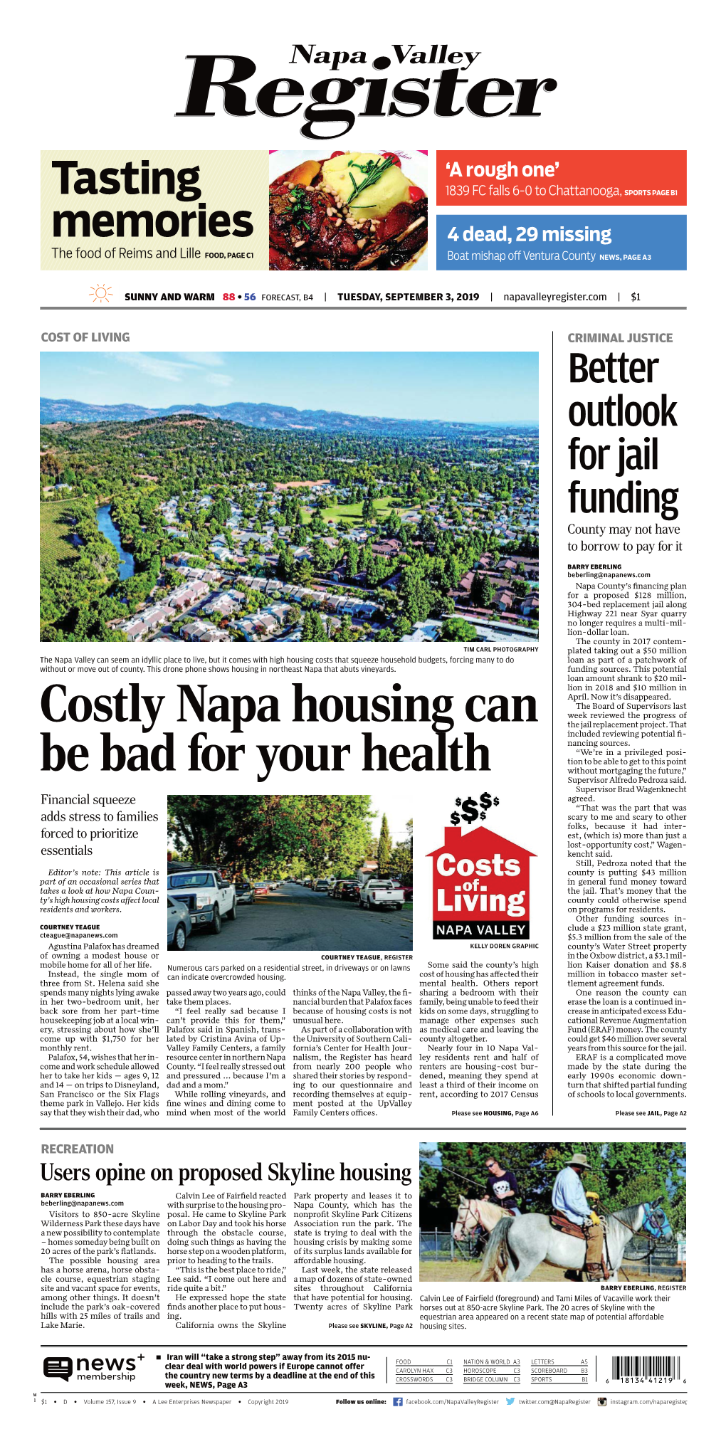 Costly Napa Housing Can Be Bad for Your Health