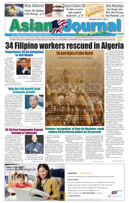 34 Filipino Workers Rescued in Algeria by Pia Lee-Brago, Philstar