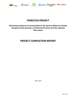 Foreccsa Project Project Completion Report
