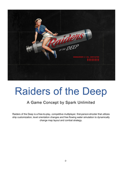 Raiders of the Deep a Game Concept by Spark Unlimited