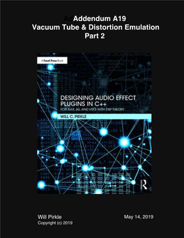 Vacuum Tube & Distortion Emulation