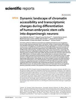 Dynamic Landscape of Chromatin Accessibility and Transcriptomic
