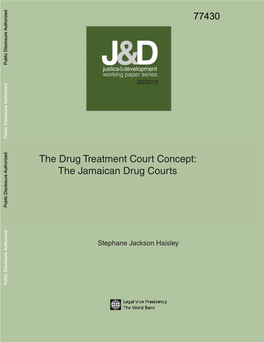 The Drug Treatment Court Concept
