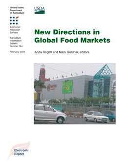 New Directions in Global Food Markets