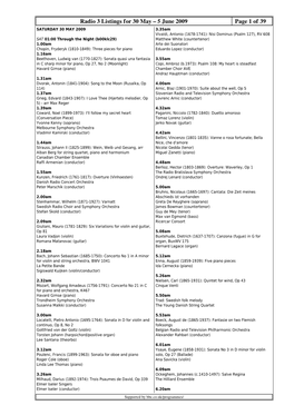 Radio 3 Listings for 30 May – 5 June 2009 Page