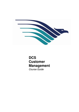 DCS Customer Management Course Guide