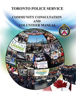 Toronto Police Service Community Consultation and Volunteer Manual
