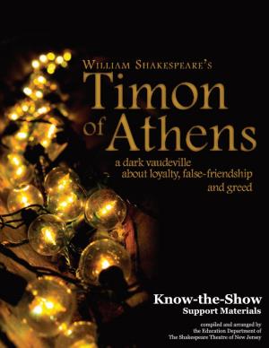 Timon of Athens: Know-The-Show Guide — 1