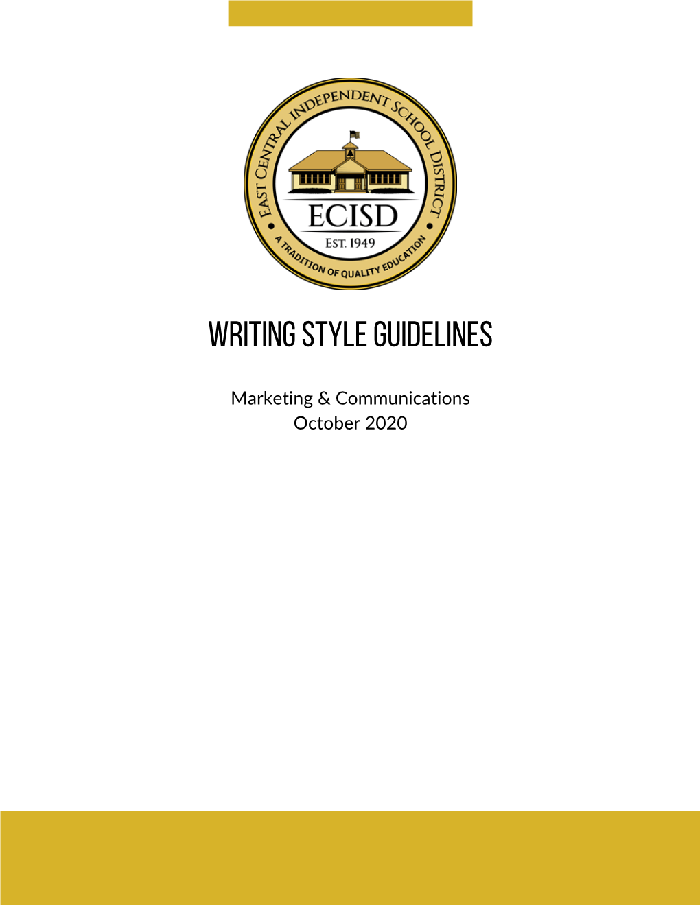 Writing Style Guidelines