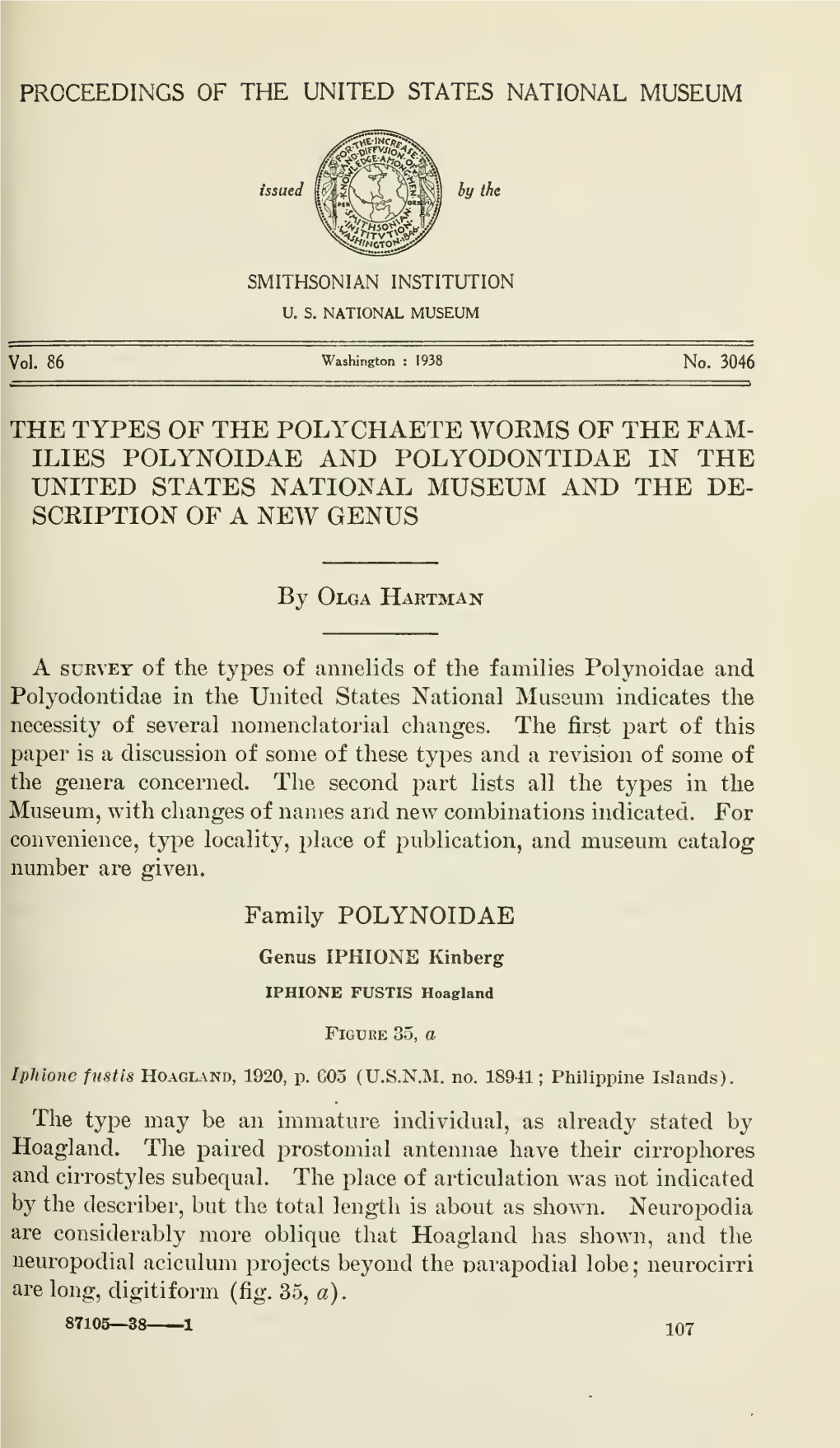 Proceedings of the United States National Museum