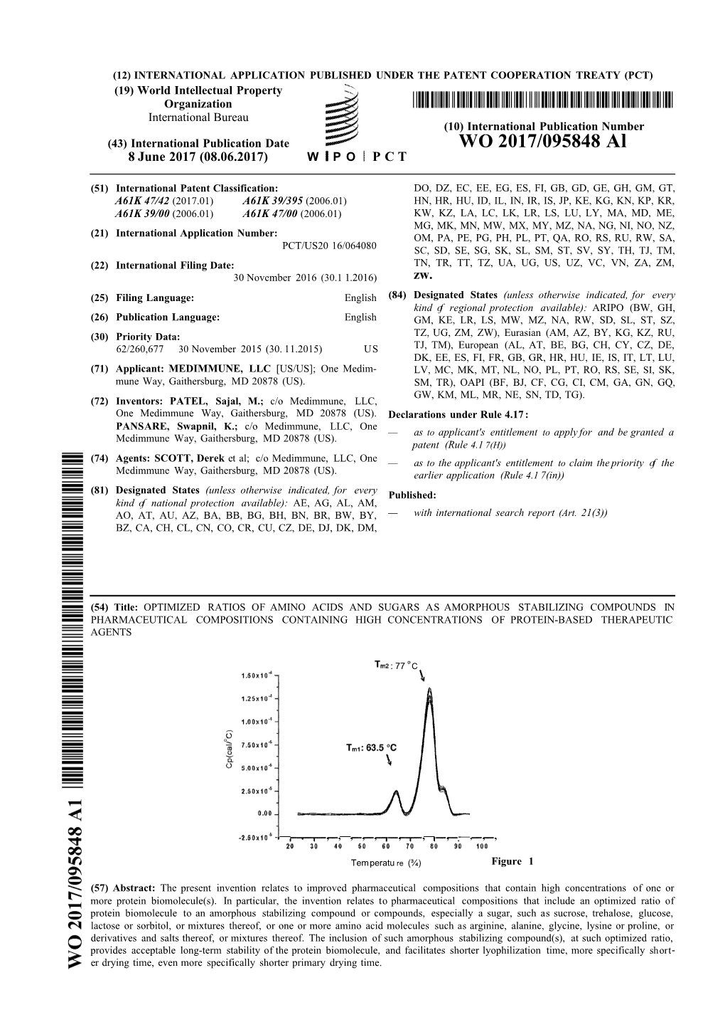 WO 2017/095848 Al 8 June 2017 (08.06.2017) W P O P C T