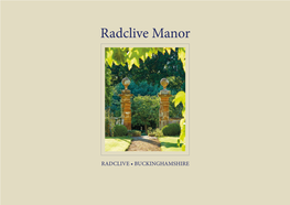 Radclive Manor