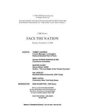 Face the Nation