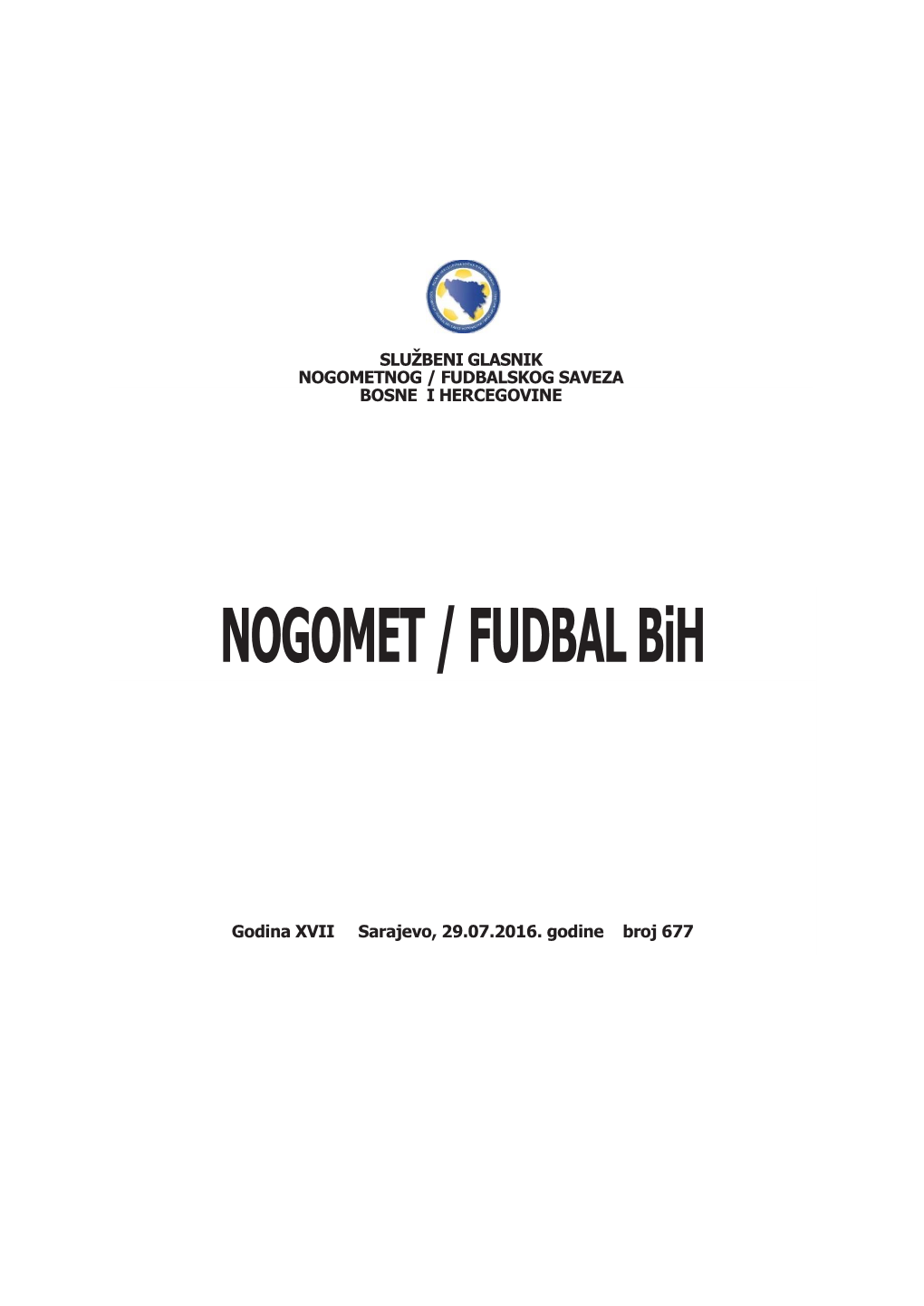 NOGOMET / FUDBAL Bih