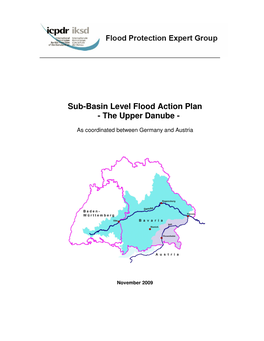 Sub-Basin Level Flood Action Plan - the Upper Danube