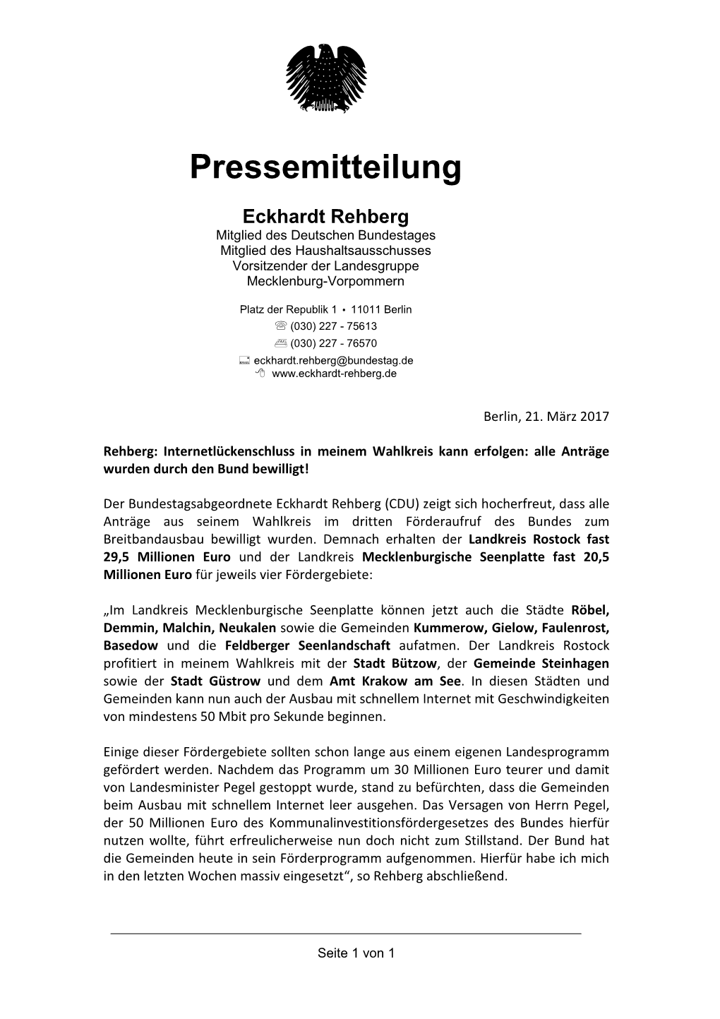 Pressemitteilung