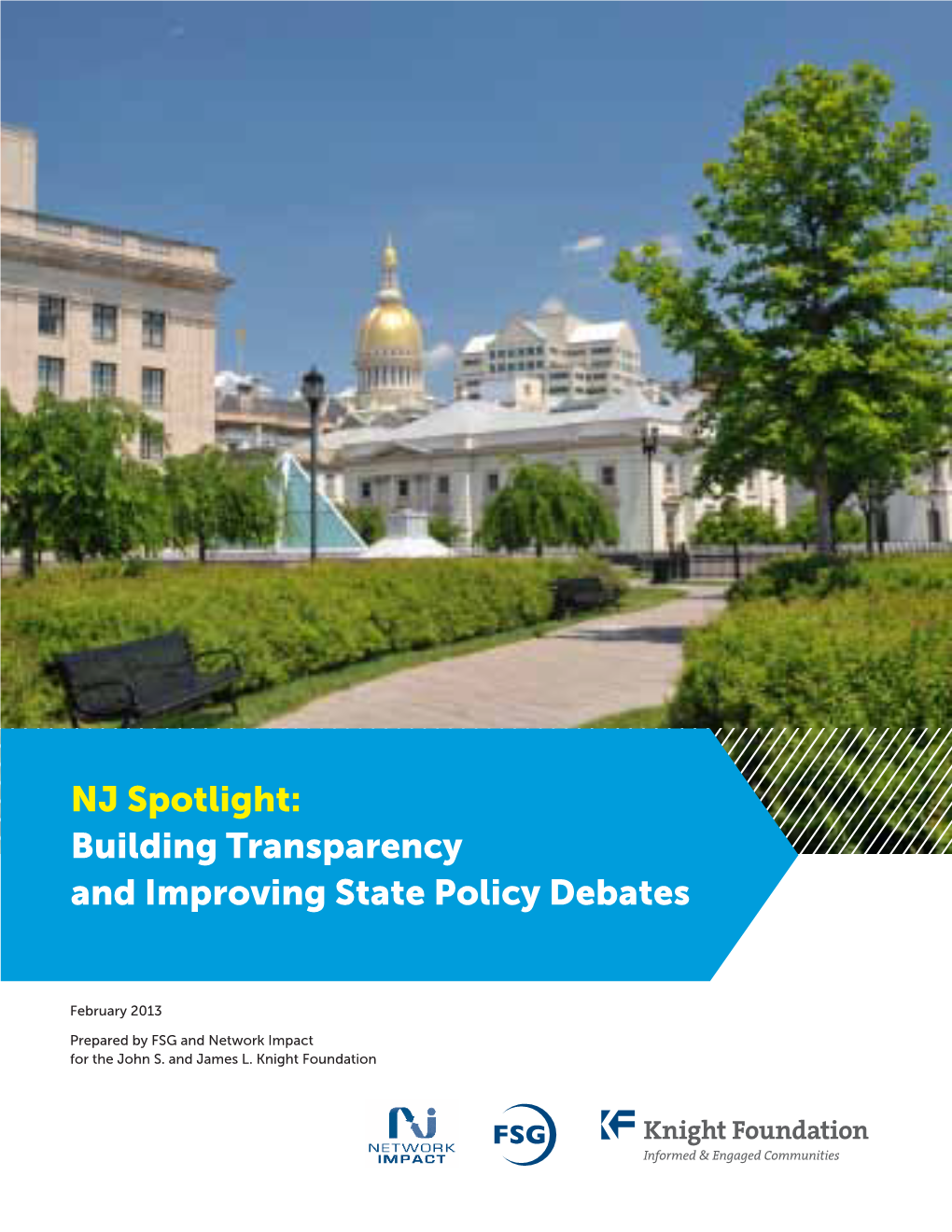 NJ Spotlight: Building Transparency and Improving State Policy Debates