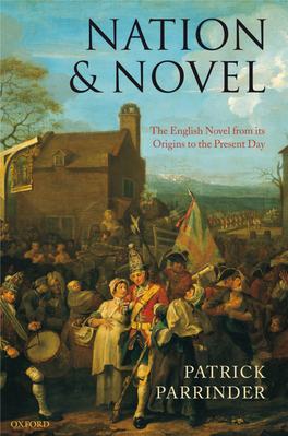 Nation and Novel by the SAME AUTHOR