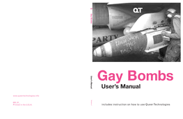 Gay Bombs: User's Manual