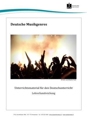Deutsche Musikgenres