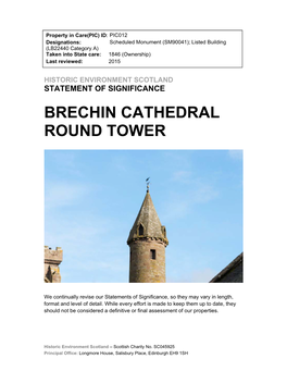Brechin Cathedral Round Tower