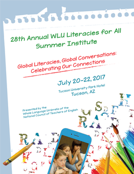 28Th Annual WLU Literacies for All Summer Institute