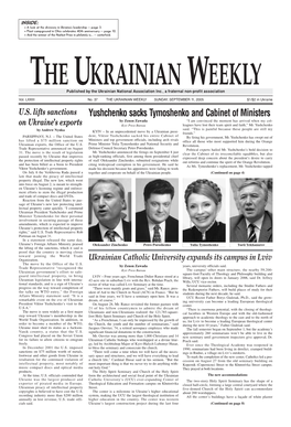 The Ukrainian Weekly 2005, No.37