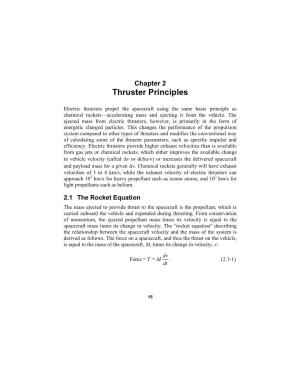 Thruster Principles