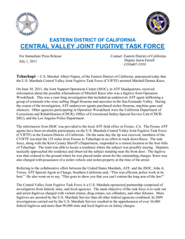 Central Valley Joint Fugitive Task Force