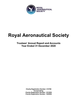 Raes Annual Report & Accounts 2020