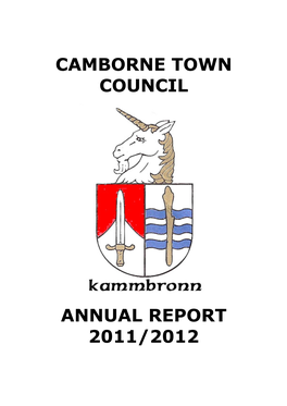 Camborne Town Council Annual Report 2011/2012