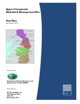 Upper Chesapeake Watershed Management Plan Final Plan