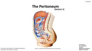 Dr. Archana Rani (Peritoneum 1).Pdf