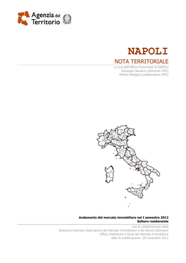 Nota Territoriale Napoli