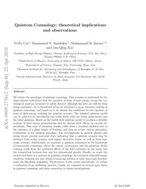 Quintom Cosmology: Theoretical Implications and Observations