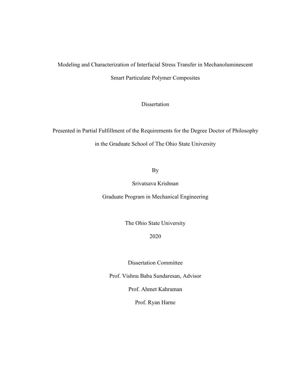 Modeling and Characterization of Interfacial Stress Transfer in Mechanoluminescent