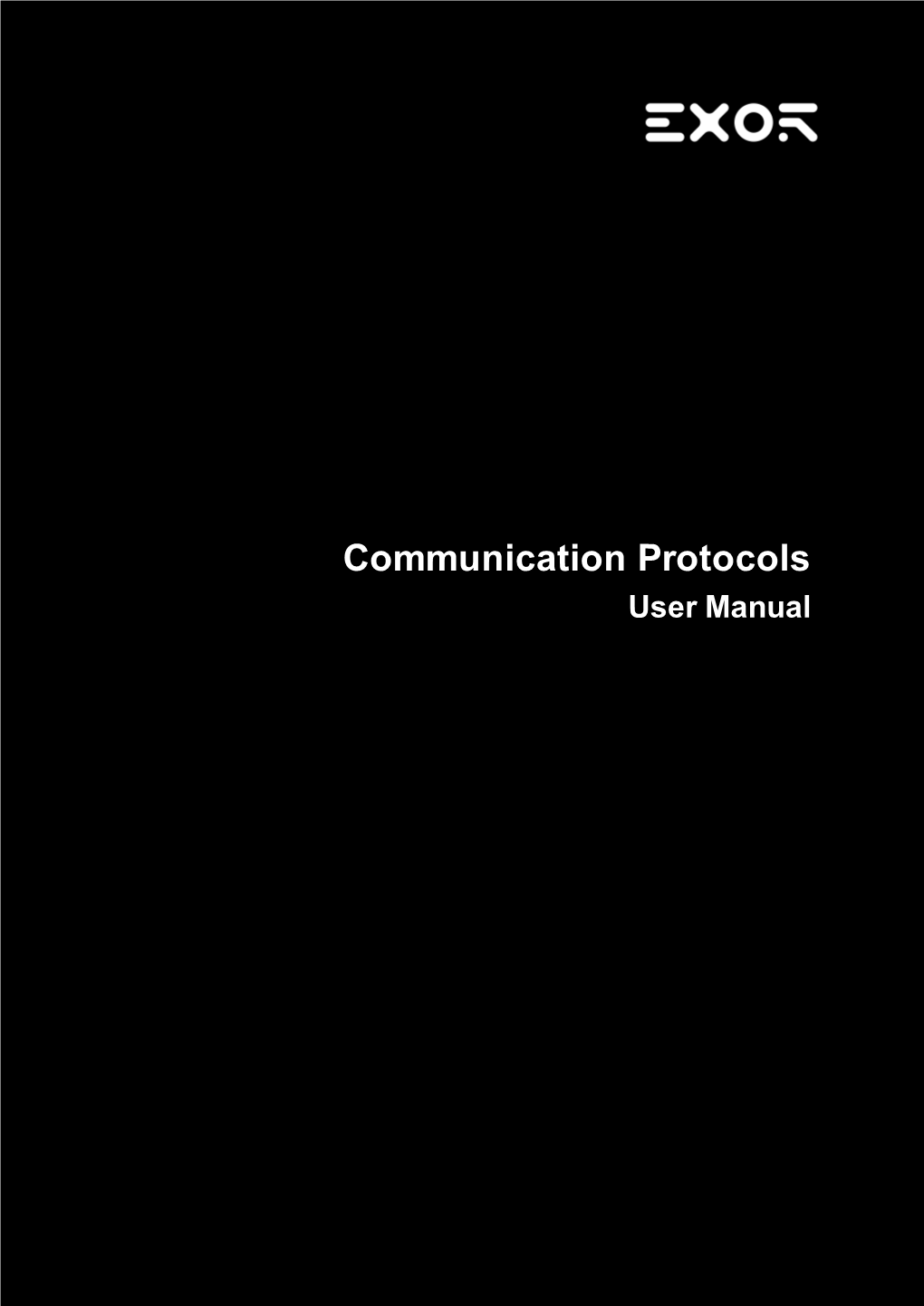 Communication Protocols| User Manual