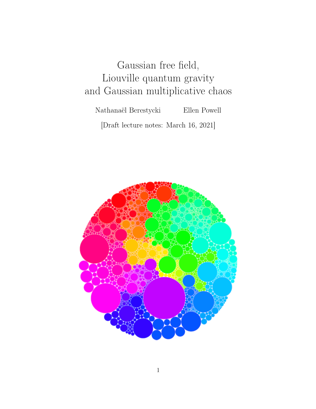 Gaussian Free Field, Liouville Quantum Gravity and Gaussian Multiplicative