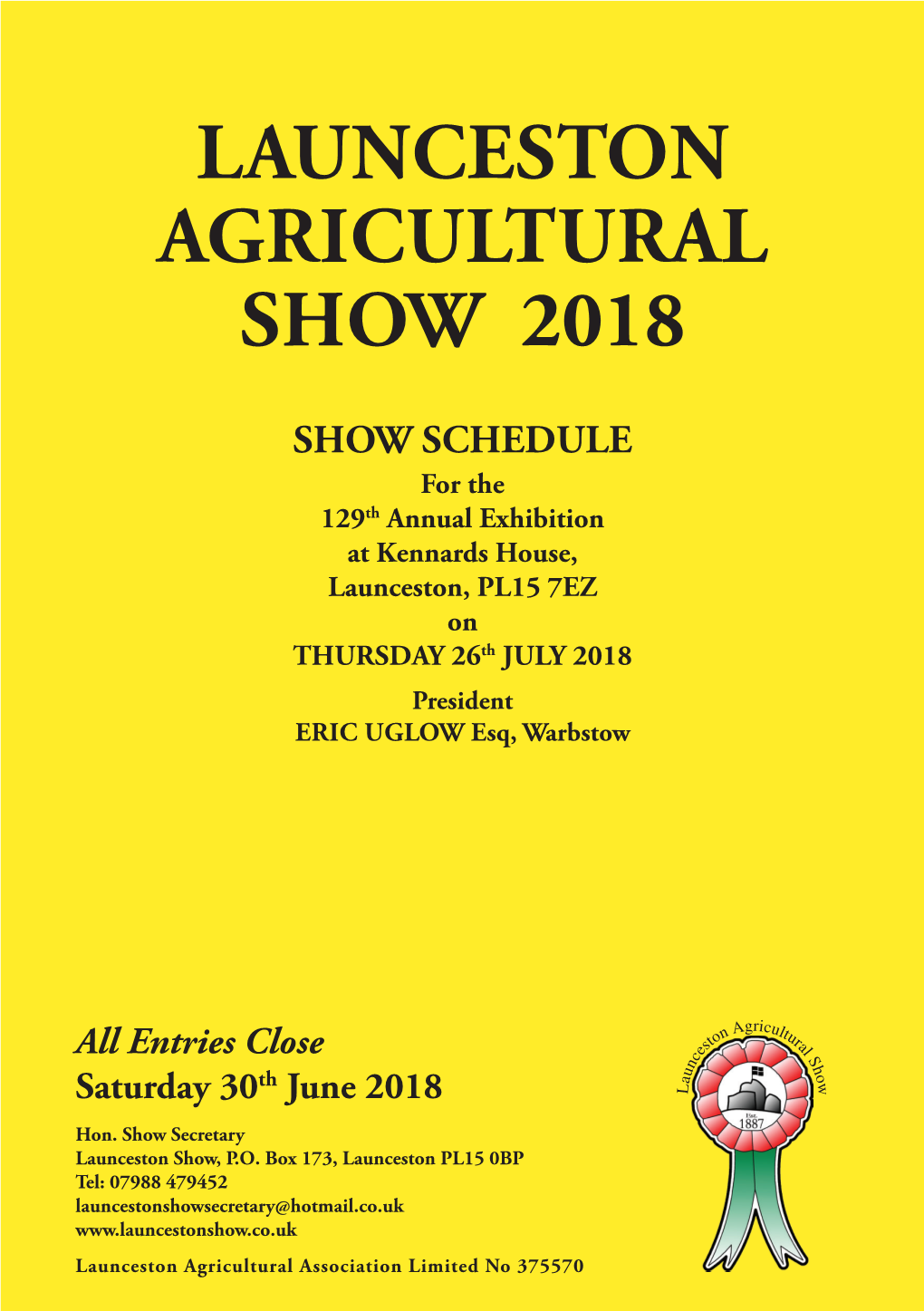 Launceston Agricultural Show 2018