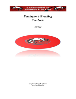 Barrington's Wrestling Yearbook